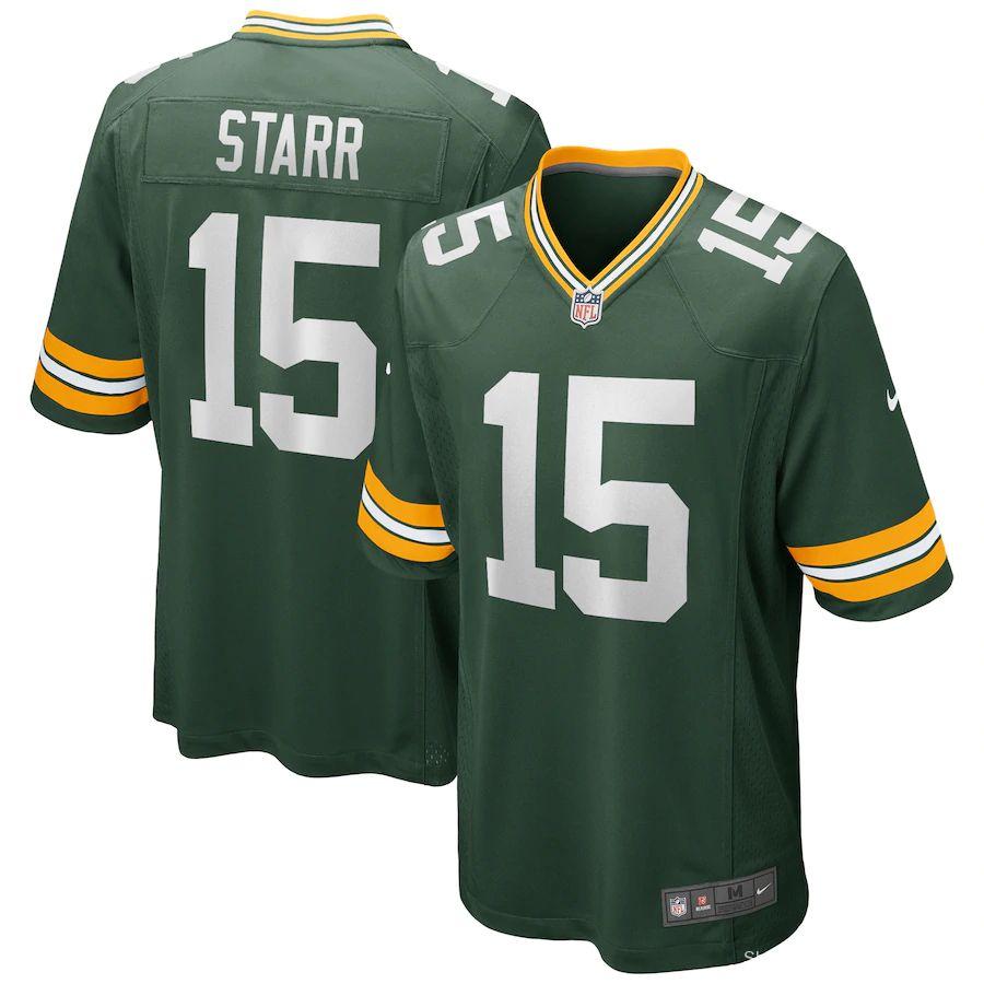 Men's Bart Starr Green Retired Player Limited Team Jersey