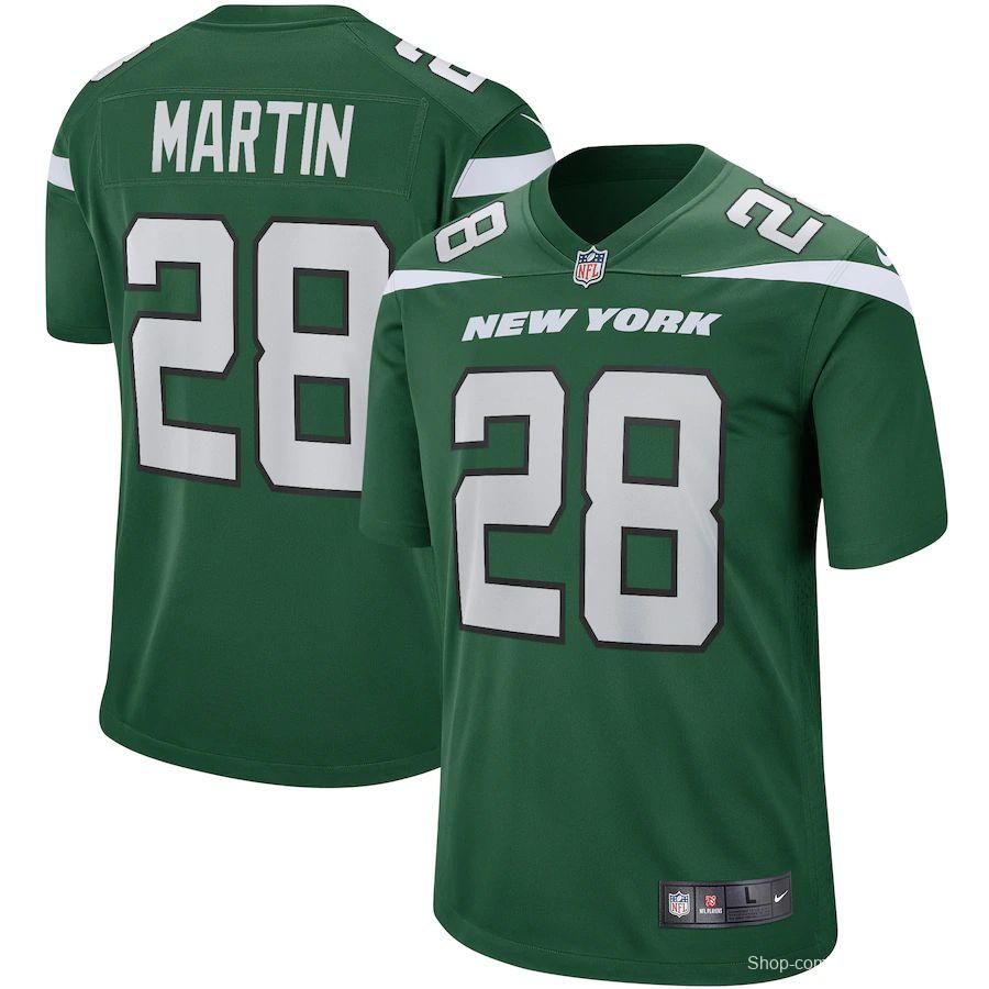 Men's Curtis Martin Gotham Green Retired Player Limited Team Jersey