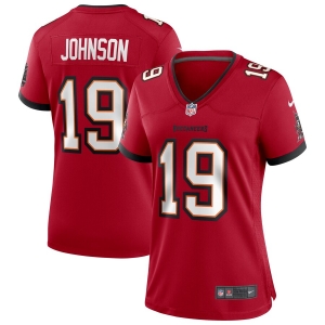 Women's Keyshawn Johnson Red Retired Player Limited Team Jersey