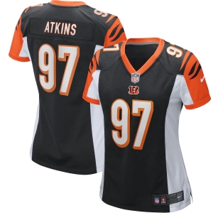 Women's Geno Atkins Black Player Limited Team Jersey