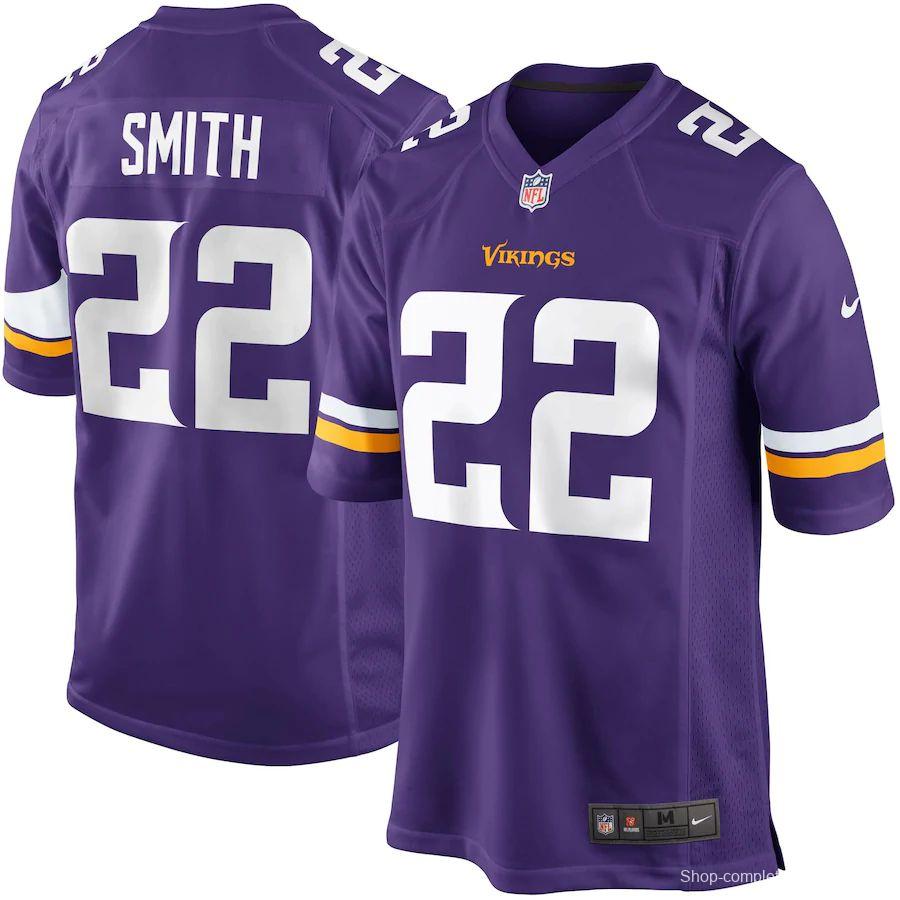 Men's Harrison Smith Purple Player Limited Team Jersey