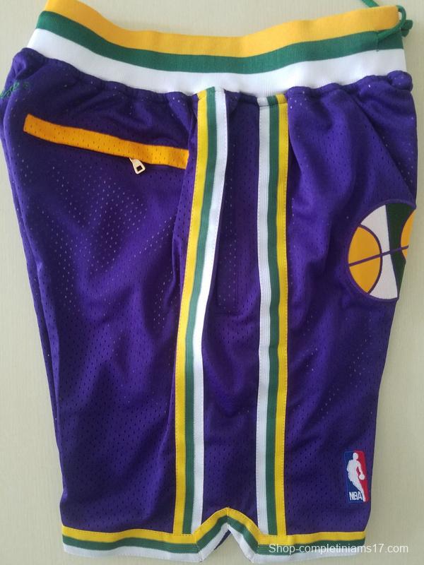 Utah 1993-94 Throwback Classics Basketball Club Shorts