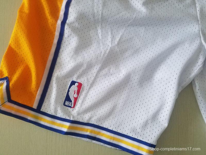 Golden State 1995-96 Throwback Classics Basketball Team Shorts