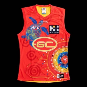 Gold Coast Suns 2021 Mens Indigenous Guernsey