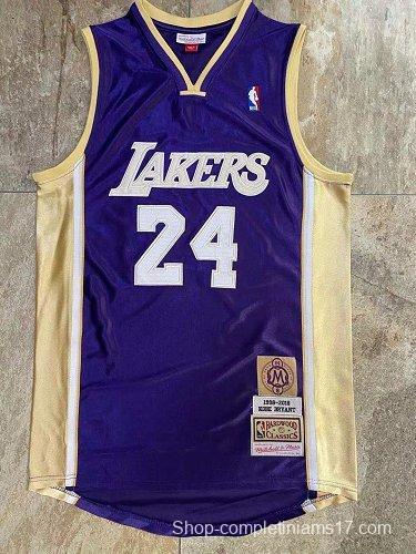 Men's Kobe Bryant Purple Retro Classic Team Jersey