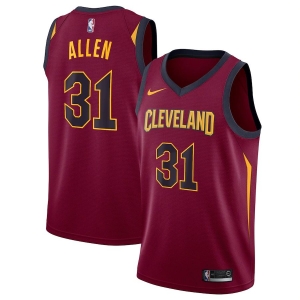 Icon Club Team Jersey - Maroon - Jarrett Allen - Mens