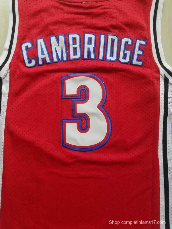 Lil' Bow Wow Calvin Cambridge 3 Los Angeles Knights Red Basketball Jersey Like Mike