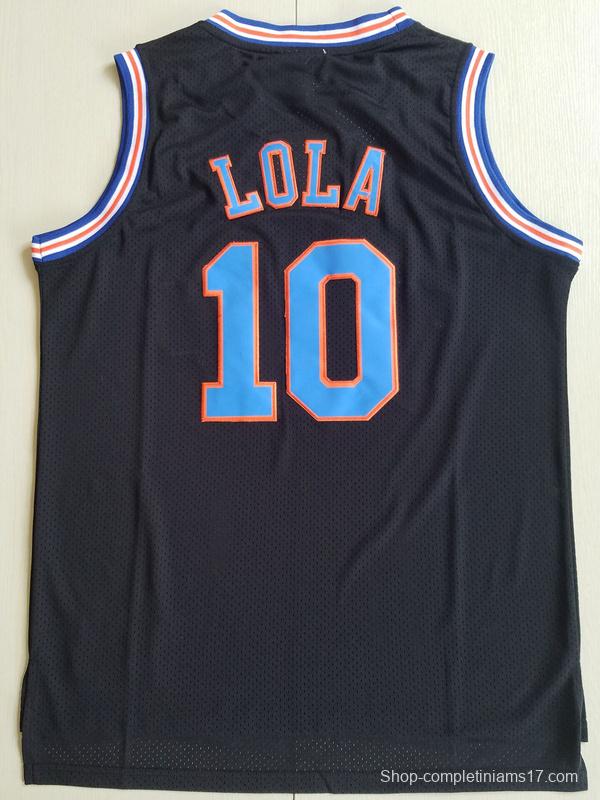 Lola 10 Movie Edition Black Basketball Jersey