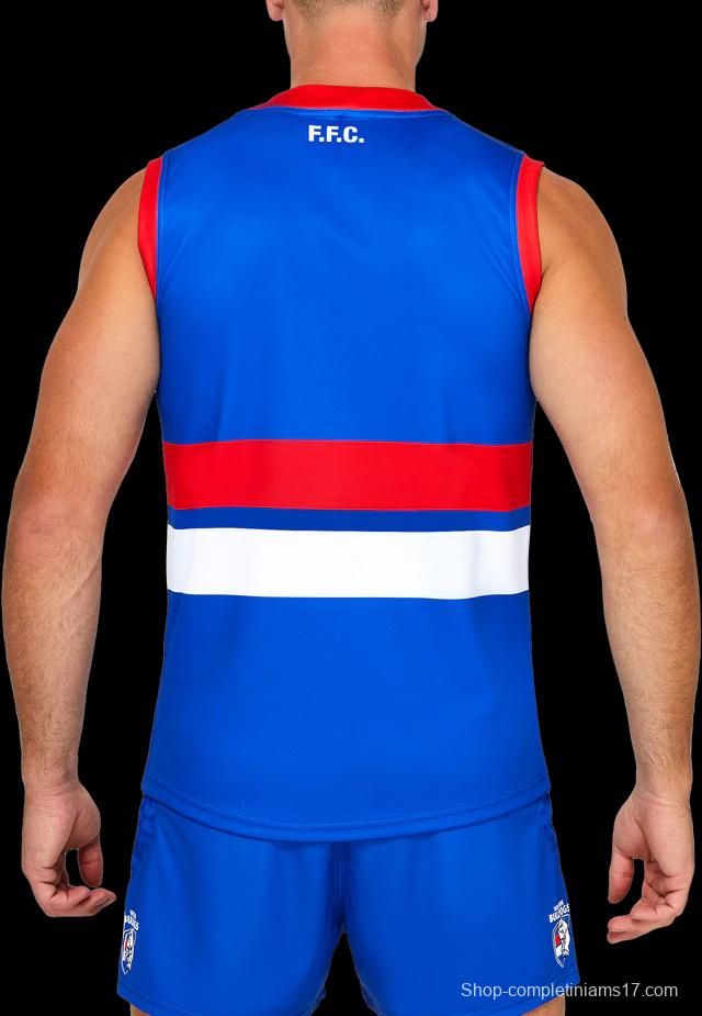 Western Bulldogs 2021 Mens Home Rugby Guernsey