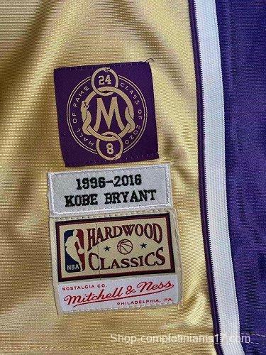 Men's Kobe Bryant Golden Retro Classic Team Jersey