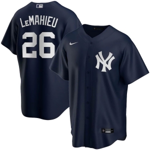 Youth DJ LeMahieu Navy Alternate 2020 Player Team Jersey