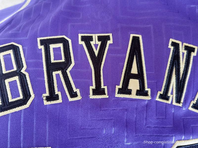 Men's Kobe Bryant Purple Retro Classic Team Jersey