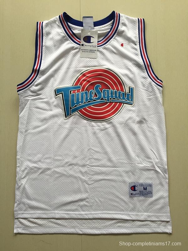 TAZ ！Movie Edition White Basketball Jersey