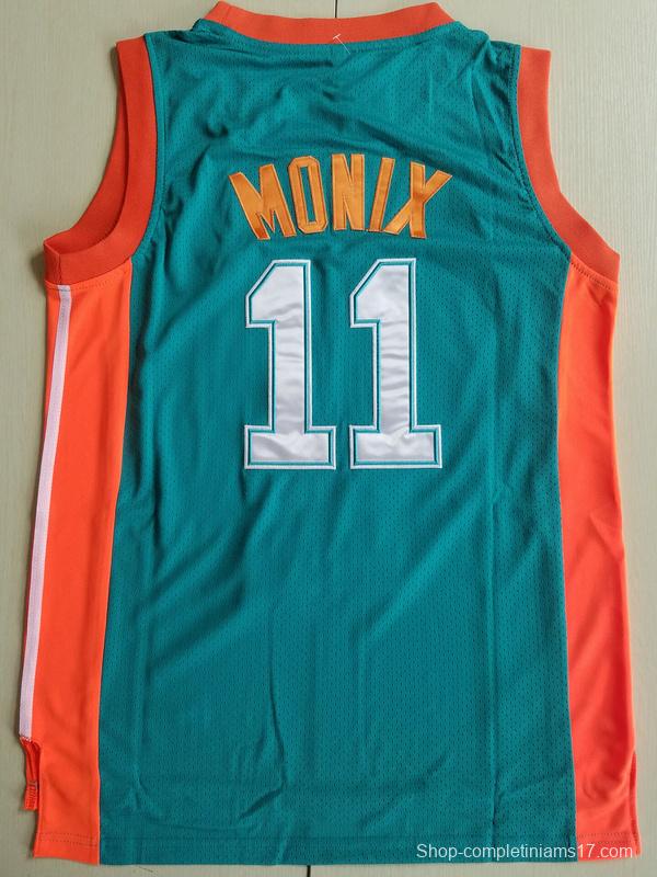 Flint Tropics 11 Ed Monix Basketball Jersey Semi Pro Team