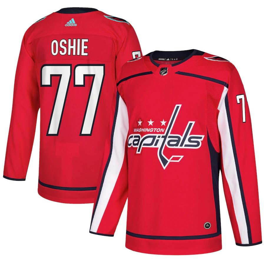 Women's TJ Oshie Red Player Team Jersey
