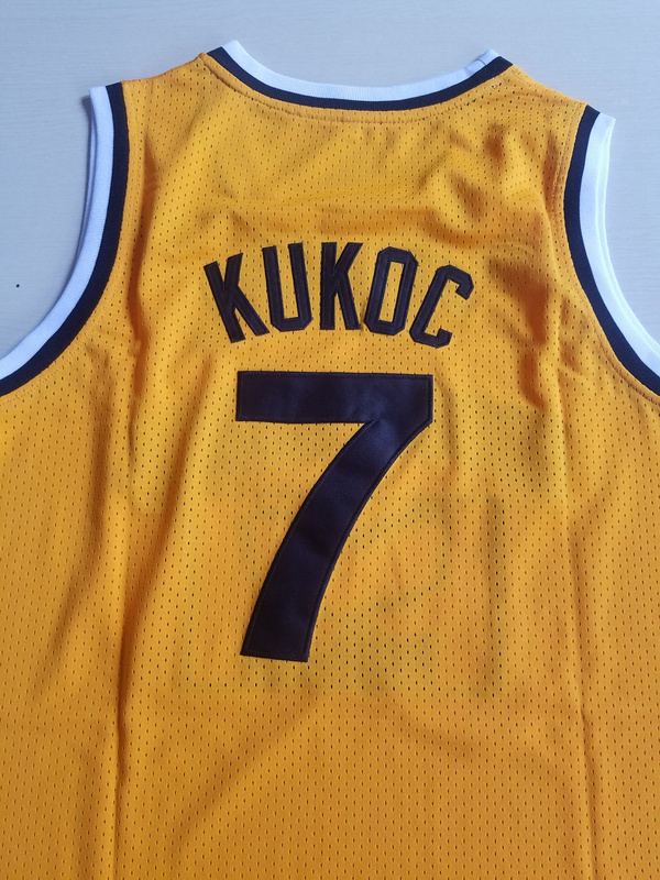Toni Kukoc 7 Jugoplastika Split Basketball Jersey