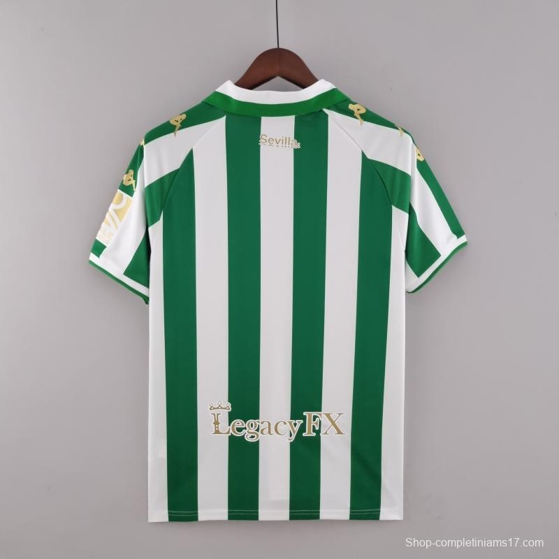 22/23 Real Betis King's Cup Version Home Soccer Jersey