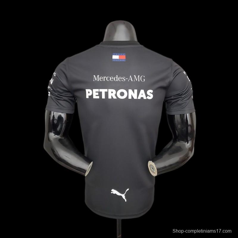 F1 Formula One Racing Suit; 2021 Mercedes Black 