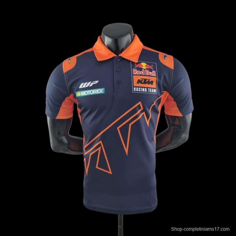 2022 F1 Formula One; KTM Polo Blue Orange 