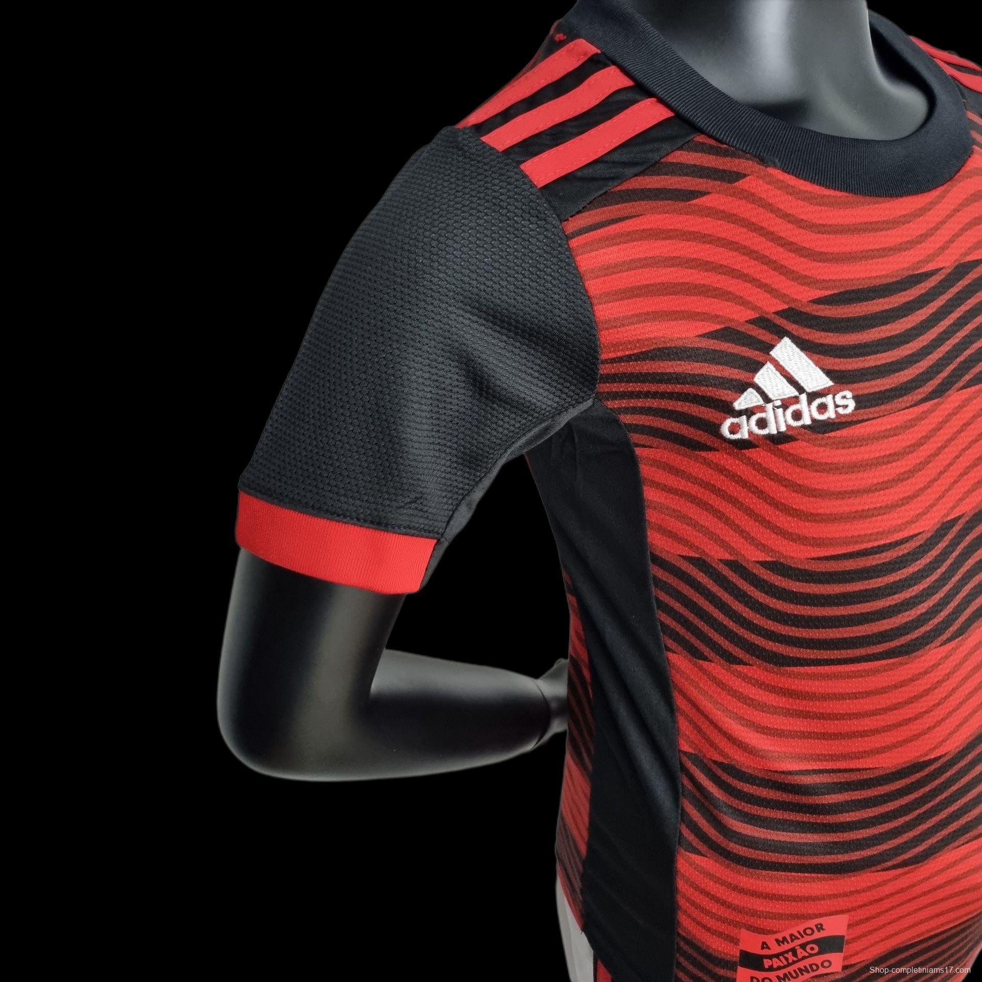 22/23 Flamengo Kids Home Size 16-28 Soccer Jersey