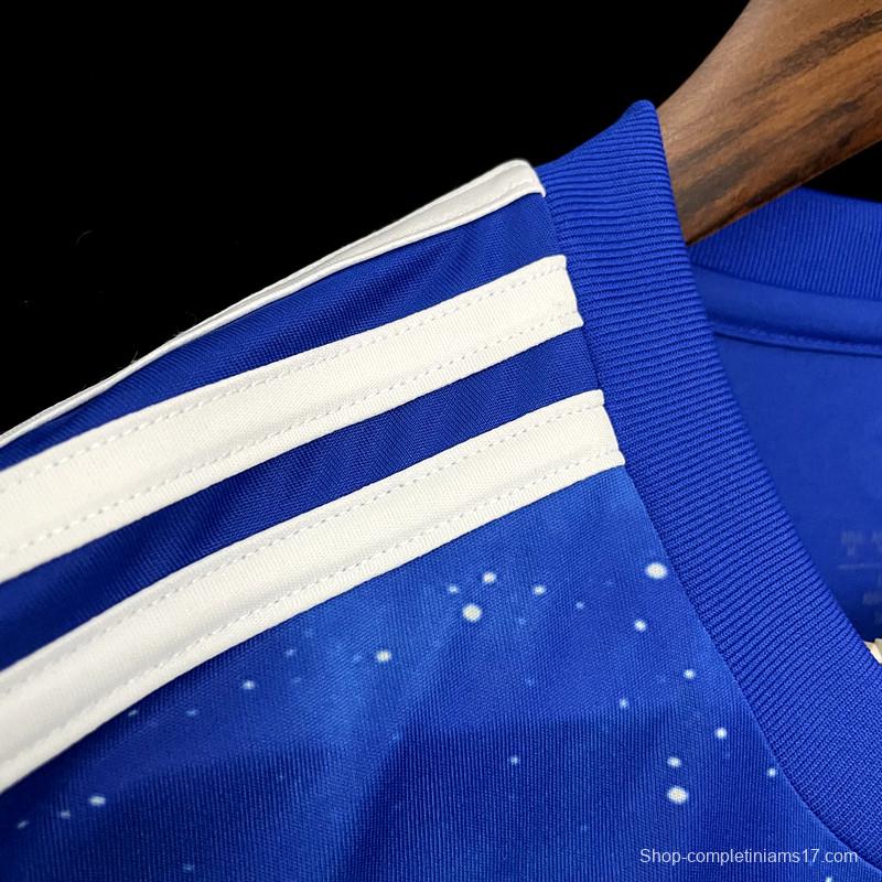 22/23 Cruzeiro Home Soccer Jersey