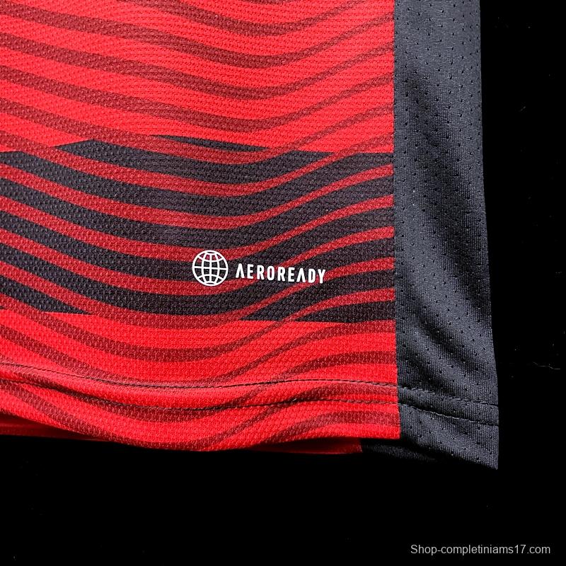 22/23 Flamengo Home  Soccer Jersey