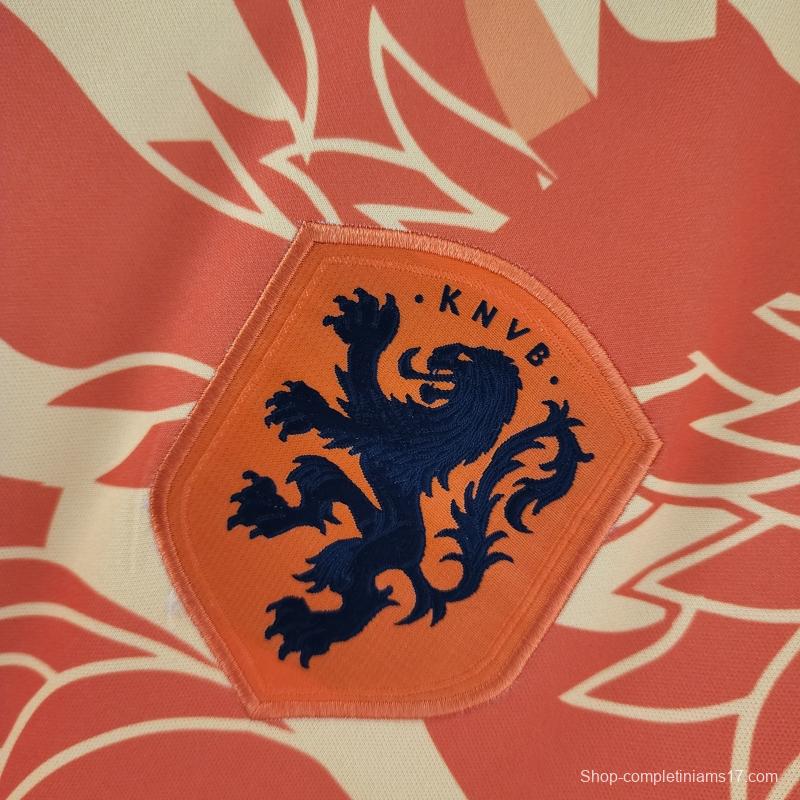 2022 Netherlands Training Jersey Orange