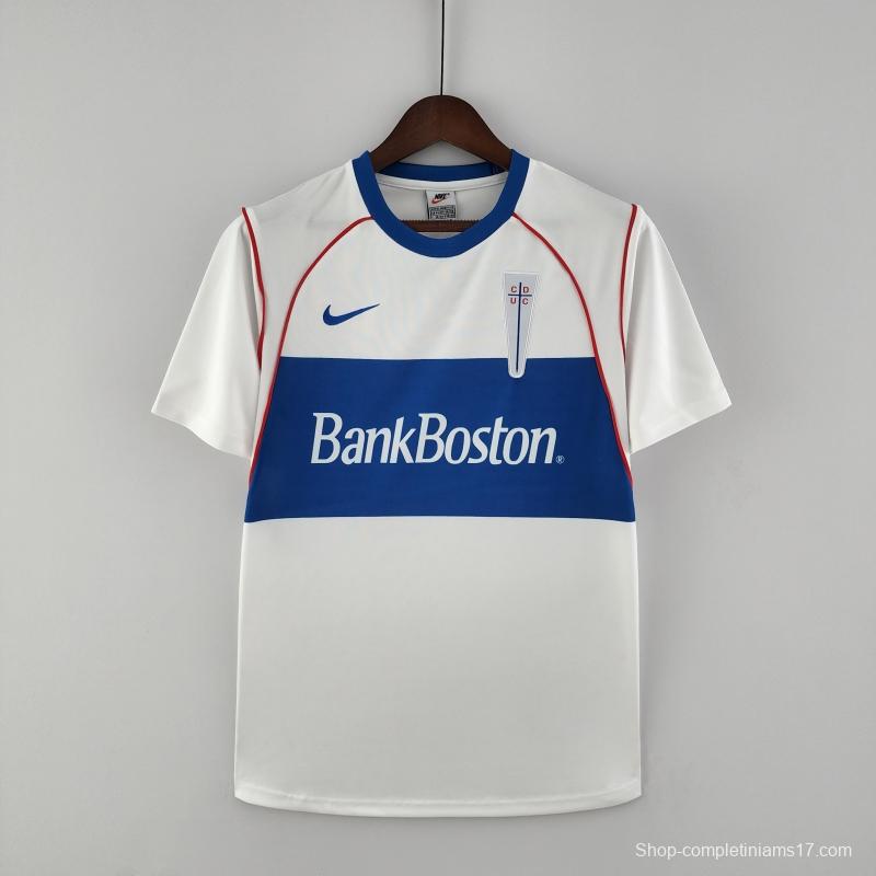 Retro 2002 Deportivo Universidad Católica Home  Soccer Jersey