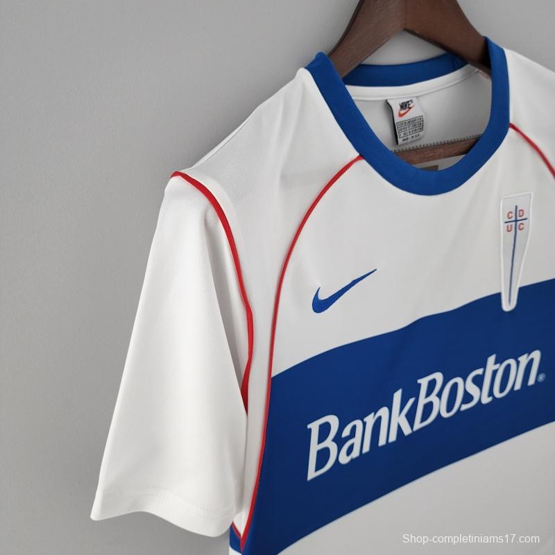 Retro 2002 Deportivo Universidad Católica Home  Soccer Jersey