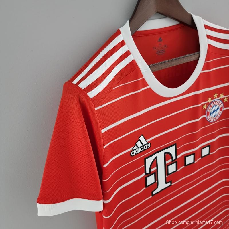 22/23 Bayern Munich Home Soccer Jersey