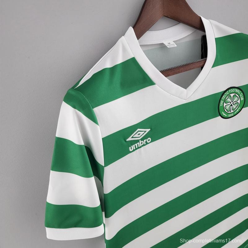 Retro 80/81 Celtic Home Soccer Jersey