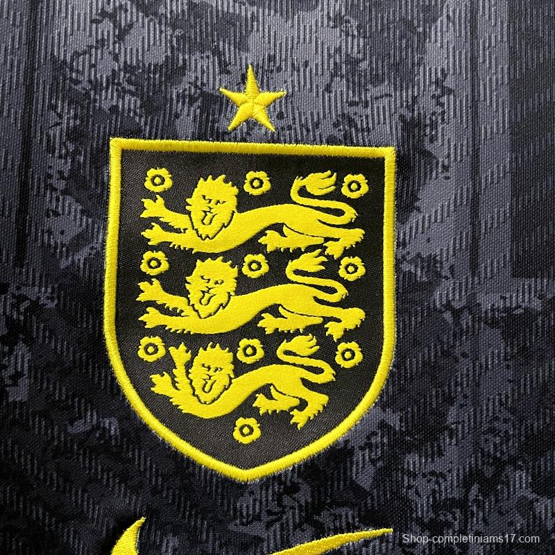 2022 England Pre-match Training Jersey Black