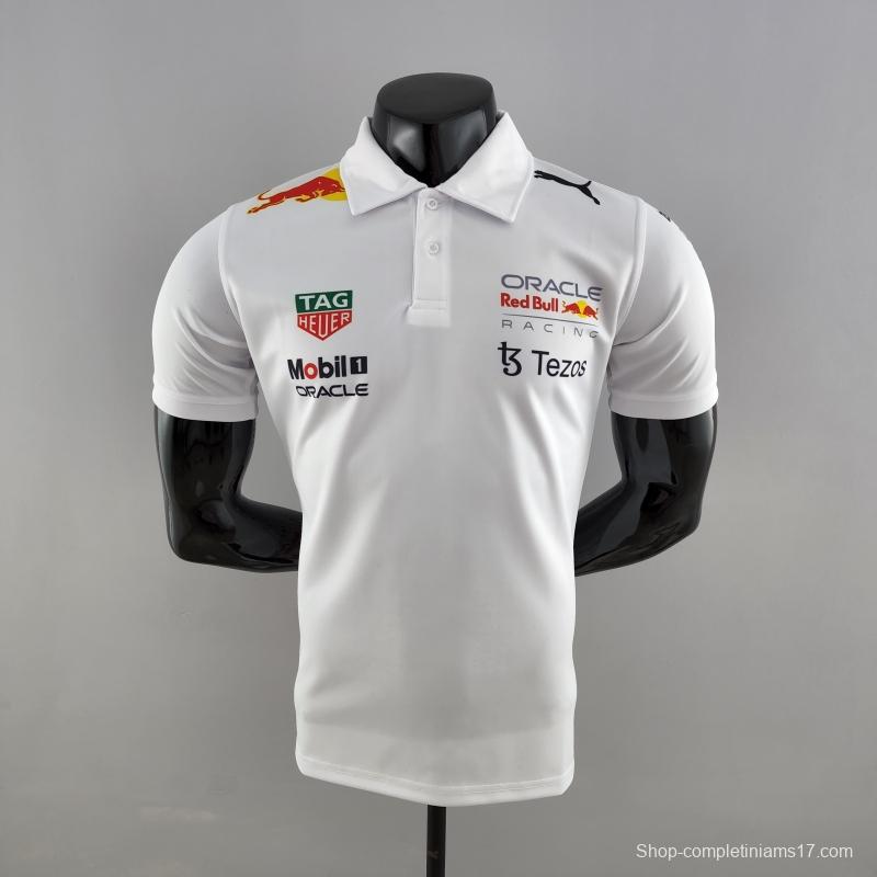 2022 F1 Redbull White Jersey  #0011