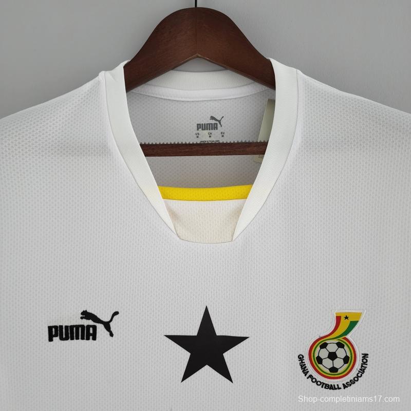 2022 Ghana Home Soccer Jersey