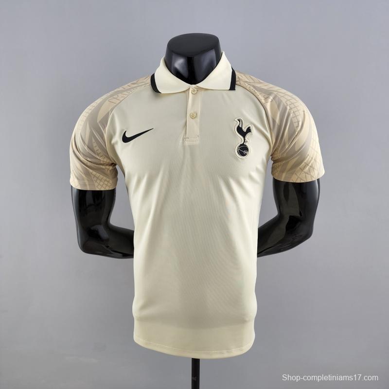 22/23 POLO Tottenham Hotspur Beige Jersey