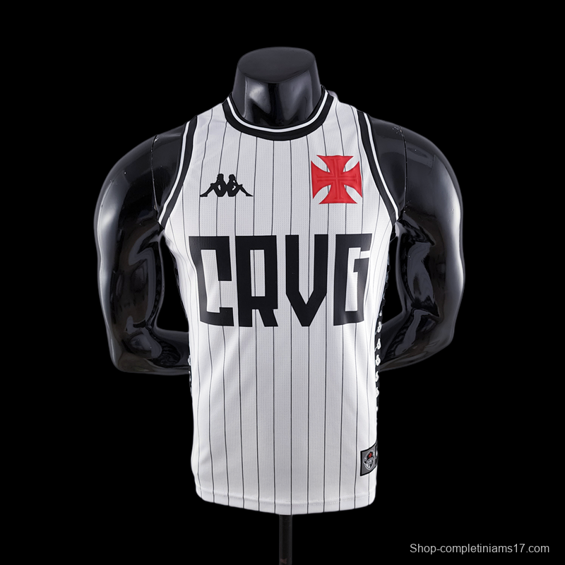 Vasco Da Gama Basketball Jersey White Jersey