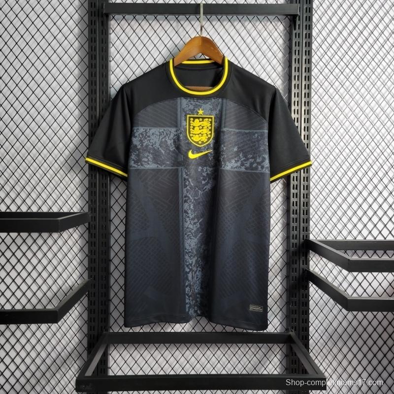 2022 England Black Training Jersey