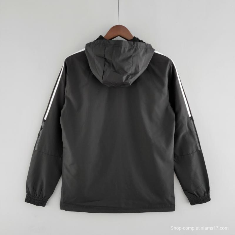 2022 Flamengo Windbreaker Black