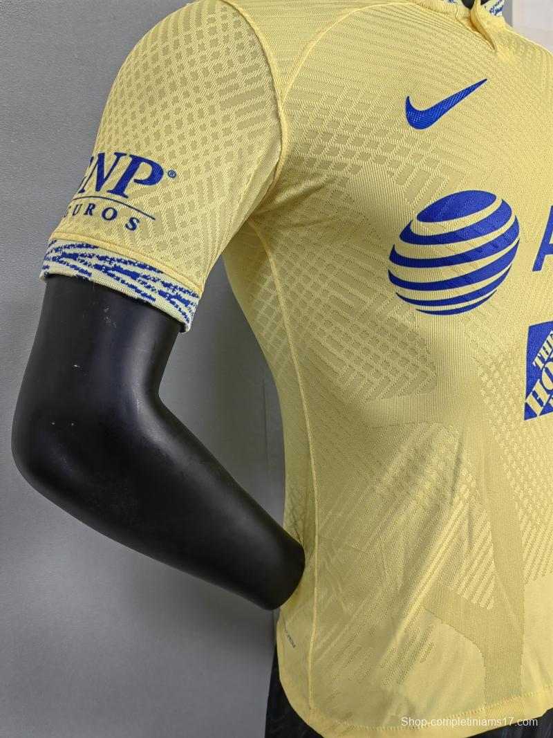 Player Version 22/23 Club America Home Soccer Jersey