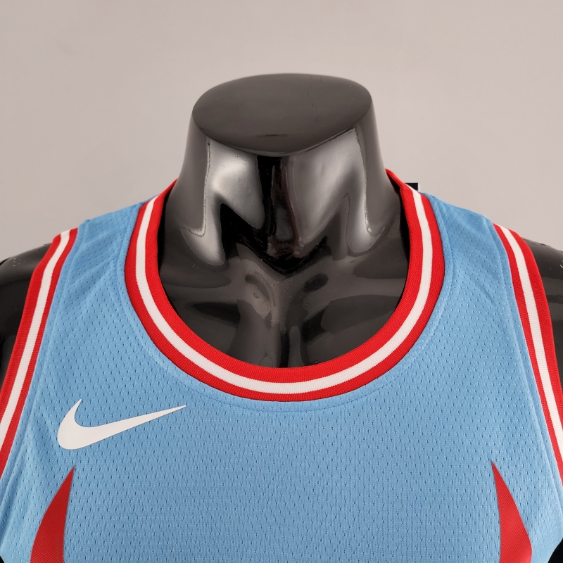 Chicago Bulls LAVINE #8 Blue NBA Jersey