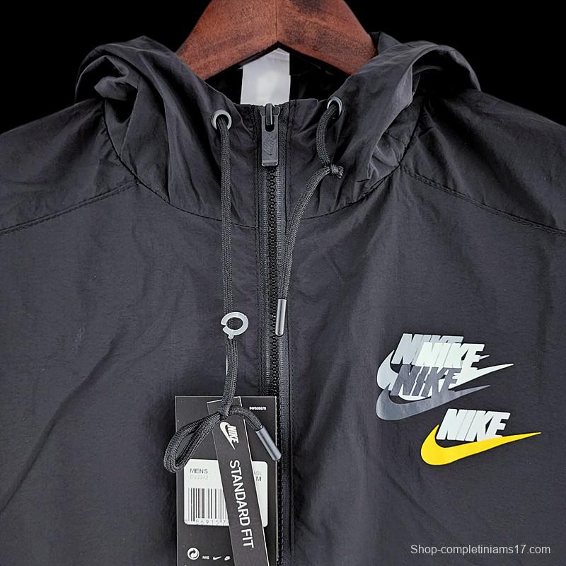 2022 NIKE Windbreaker Nike Black