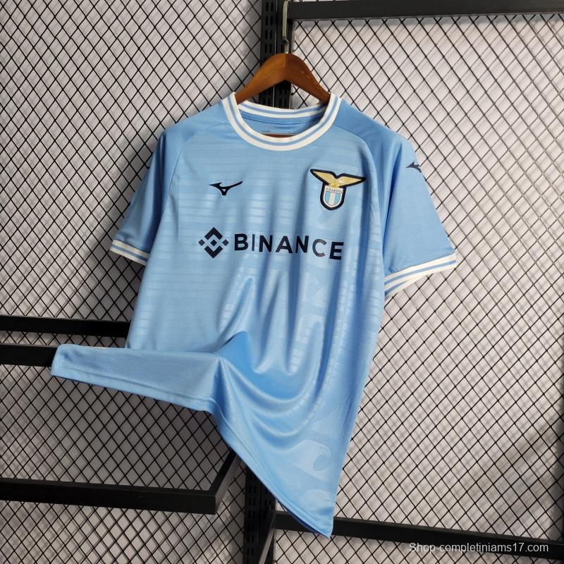 22/23 Lazio Home Soccer Jersey