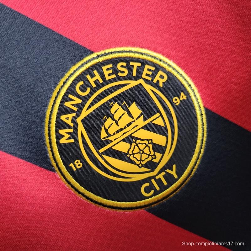 22/23 Manchester City Away Soccer Jersey