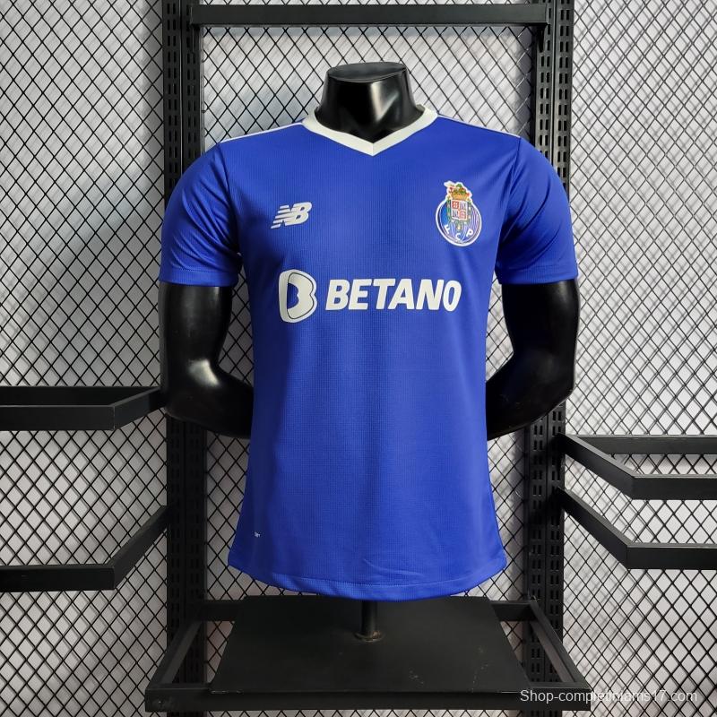 22/23 Player Version Porto 2 Away Soccer Jersey