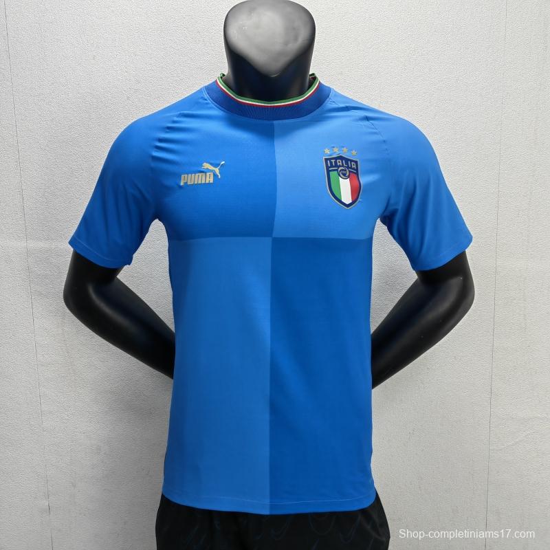 Player Version Italy Home Jersey