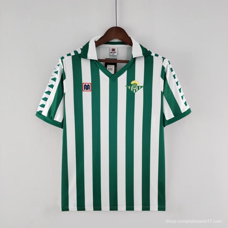 Retro Real Betis 82/85 Home Soccer Jersey