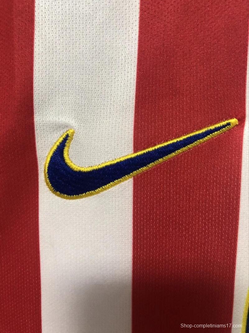 Retro 04/05 Atletico Madrid Home Soccer Jersey