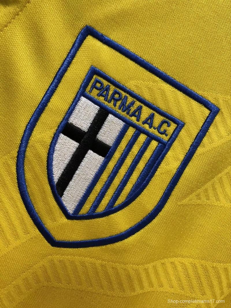 Retro 93/95 Parma Away Soccer Jersey