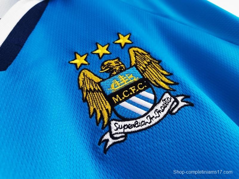 Retro 1997/99 Manchester City Home Soccer Jersey