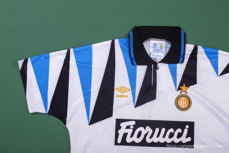 RETRO 92/93 Inter Milan Away Soccer Jersey